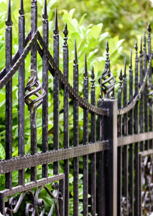 Types of Wrought Iron Fences